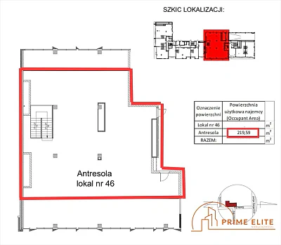 Magazyn 232 m² na antresoli – Warszawa Mokotów, Sielecka - miniatura 3