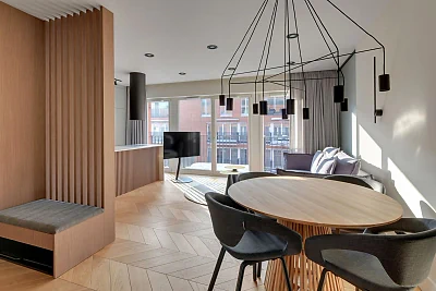 Nowoczesny apartament – Rajska, Gdańsk, balkon, garaż - miniatura 7