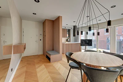 Nowoczesny apartament – Rajska, Gdańsk, balkon, garaż - miniatura 4