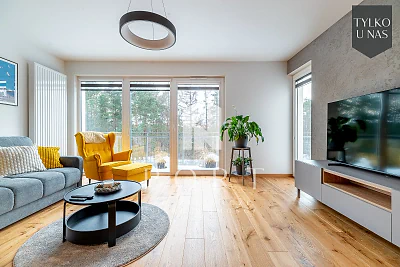 Nowe mieszkanie 73 m² z widokiem na las, Gdynia Chwarzno - miniatura 3