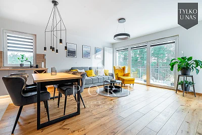 Nowe mieszkanie 73 m² z widokiem na las, Gdynia Chwarzno - miniatura 1