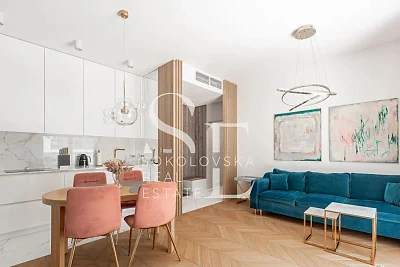 3-pokojowy apartament na Woli z tarasem i klimatyzacją - miniatura 2