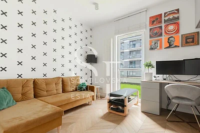 3-pokojowy apartament na Woli z tarasem i klimatyzacją - miniatura 8