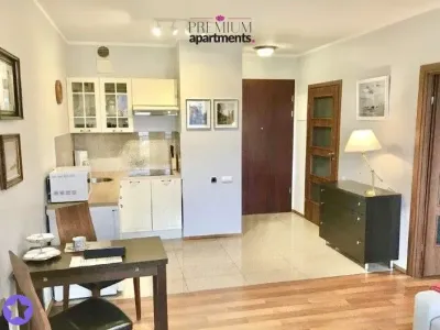 2-pokojowy apartament 40 m² z balkonem i widokiem na rzekę, Lastadia, Gdańsk - miniatura 5