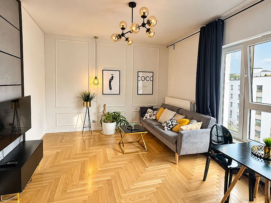 Dwupokojowy apartament 40 m² z garażem w cenie - Wola, Młynów - zdjęcie 1