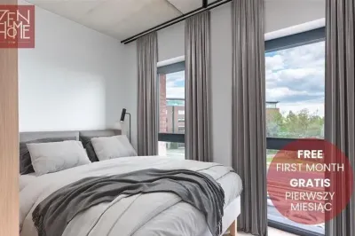 Trzypokojowy apartament 42 m² na Łąkowej w Gdańsku - miniatura 1