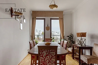 Apartament 160 m² z tarasem na wynajem | Błonia Wilanowskie, Warszawa - miniatura 9