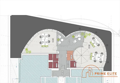 Biuro do wynajęcia 144 m² z tarasem – Warszawa Wola, Hrubieszowska - miniatura 3