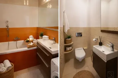 Trzypokojowy apartament przy metrze na Bielanach z tarasem - miniatura 9