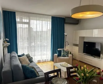 Trzypokojowy apartament przy metrze na Bielanach z tarasem - miniatura 4