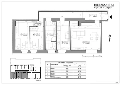 Trzypokojowy apartament 96 m² do wynajęcia w Gdyni, ul. 10 Lutego - miniatura 2