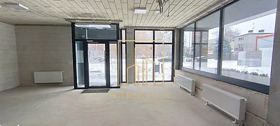 Narożny lokal gastronomiczny 157 m² z witrynami i parkingiem - Warszawa Jelonki Południowe - miniatura 2