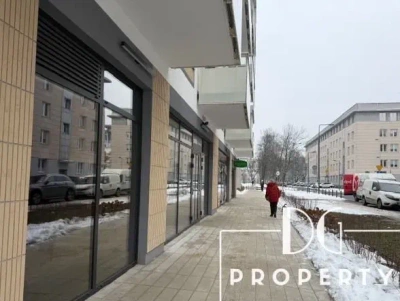 Lokal użytkowy 81 m² na Woli przy ul. Jana Brożka, witryny i parking - miniatura 1