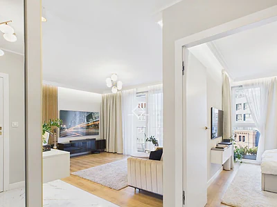 2-pokojowy apartament w Gdańsku Śródmieściu, ul. Wałowa, balkon i garaż - miniatura 6
