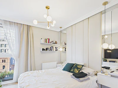 2-pokojowy apartament w Gdańsku Śródmieściu, ul. Wałowa, balkon i garaż - miniatura 7