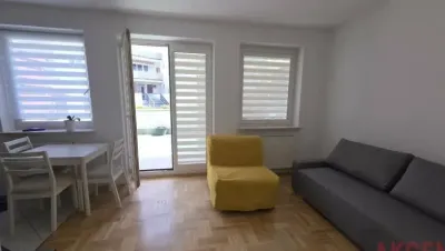 Studio 36 m² przy metrze Kabaty z dużym tarasem i parkingiem - miniatura 7