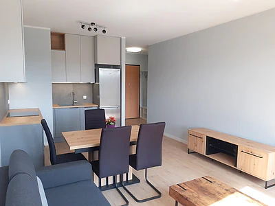 Atrakcyjne mieszkanie, dwa pokoje - 50 m² z garderobą  na Osiedlu Garnizon. - miniatura 7