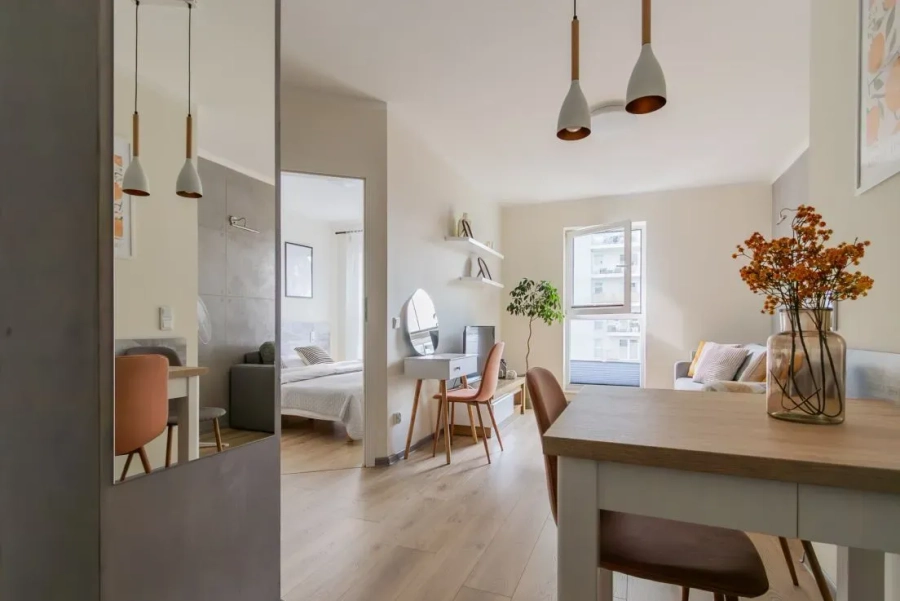 2-pokojowy apartament 40 m² – Gdańsk, Przymorze, Cztery Oceany - zdjęcie 1