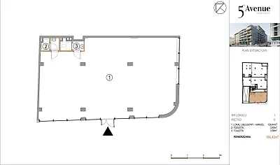 Lokal usługowy 166,42 m² na parterze | Wrocław, Traugutta 70 - miniatura 2