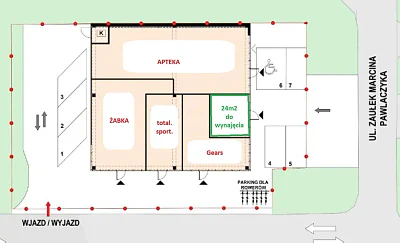 Lokal handlowo-usługowy 24 m² na parterze w centrum Witomina, Gdynia - miniatura 8
