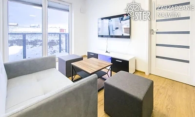 Gdańsk Łostowice, 2-pokojowy apartament przy ul. Hokejowej 81 z balkonem - miniatura 2