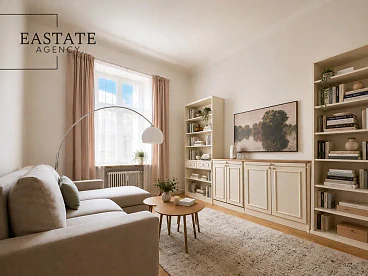 Dwupokojowy apartament w kamienicy przy Alejach Ujazdowskich, Ujazdów - miniatura 1