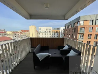 2-pokojowy apartament z dużym balkonem – Port Praski, ul. Okrzei - miniatura 2