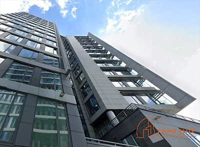 Nowoczesne biuro 151 m² na Ochocie, Aleje Jerozolimskie, panoramiczny widok - miniatura 3