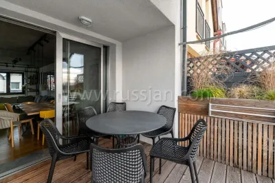 4-pokojowy apartament 100 m² z widokiem na Martwą Wisłę, Gdańsk Sienna - miniatura 7