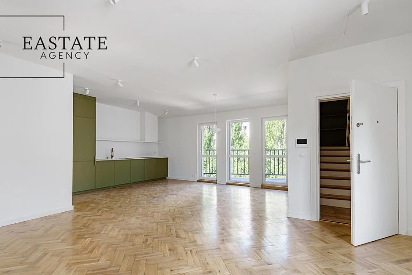 Warszawa Służew – 3-pokojowy apartament z balkonem i ogrodem - zdjęcie 1