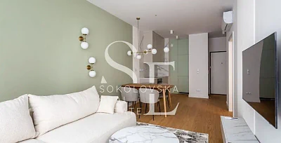 Dwupokojowe mieszkanie 44 m² na Grzybowskiej w Warszawie - miniatura 3
