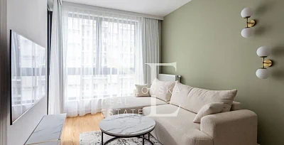 Dwupokojowe mieszkanie 44 m² na Grzybowskiej w Warszawie - miniatura 2
