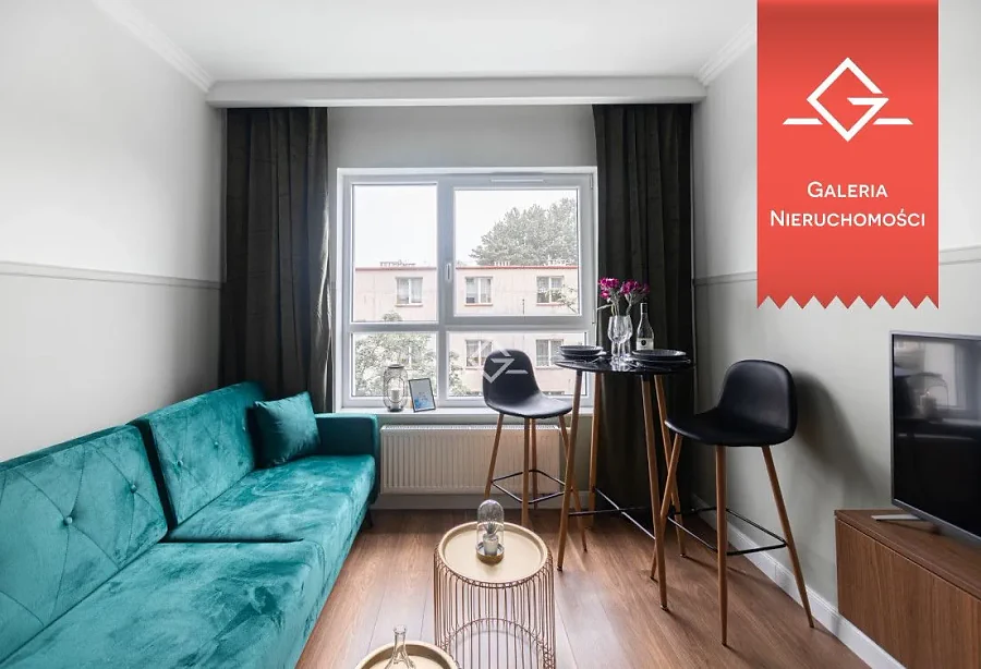 Dwupokojowy apartament 29,05 m² w Gdańsku Brzeźnie, 800 m od morza - zdjęcie 1