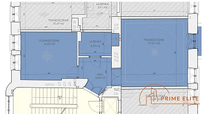Biuro 55 m² w zabytkowej kamienicy z balkonem – Śródmieście Południowe, ul. Progi - miniatura 1