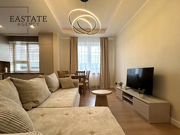 2-pokojowy apartament 50 m² z balkonem, Saska Kępa, ul. Paryska - miniatura 4
