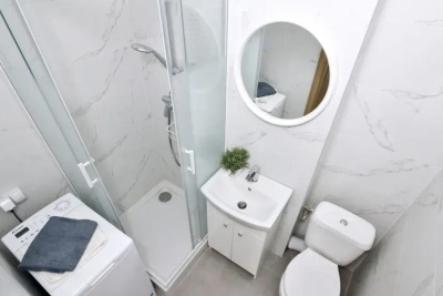 Umeblowane 2-pokojowe mieszkanie 38 m² z balkonem przy metrze, Wola - miniatura 8