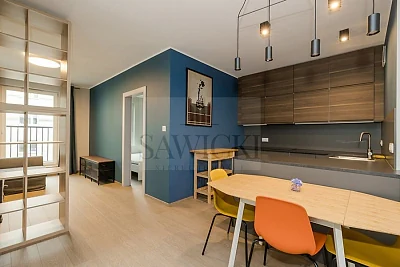 W pełni umeblowane mieszkanie 48 m² na Powiślu, ul. Przemysłowa - miniatura 2