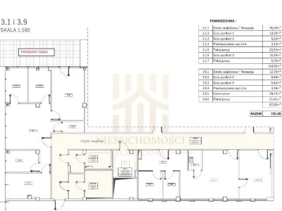 Biuro 237 m² z tarasem przy Galerii Bałtyckiej – Gdańsk Wrzeszcz - miniatura 10