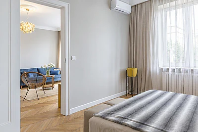 Stylowe mieszkanie 54 m² z balkonem przy Chocimskiej na Górnym Mokotowie - miniatura 9