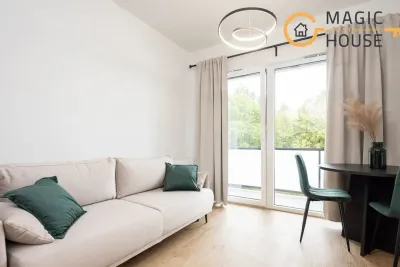 2-pokojowy apartament z tarasem i halą garażową, Gdańsk Wielkopolska - miniatura 1