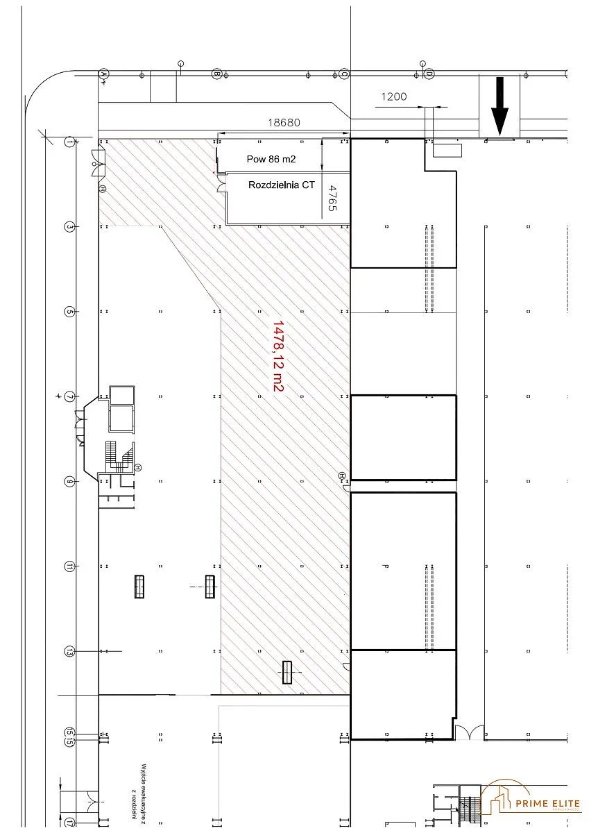 Magazyn 1478 m² z własną bramą do wynajęcia – Warszawa Praga-Północ - zdjęcie 1