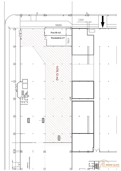 Magazyn 1478 m² z własną bramą do wynajęcia – Warszawa Praga-Północ - miniatura 1