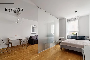 Studio 39 m² na Woli, ul. Radziwie, parking podziemny - miniatura 1
