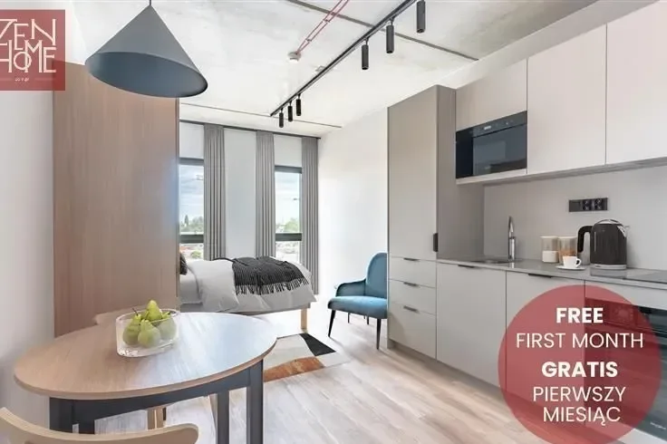 Studio 18 m² na Łąkowej w Gdańsku – media i internet w cenie - zdjęcie 1