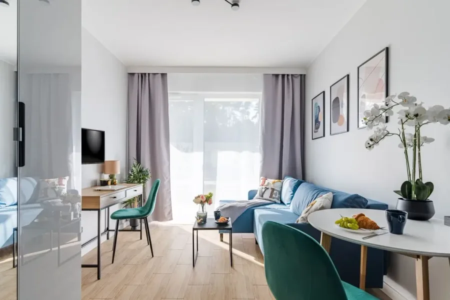 Studio 20 m² z ogródkiem, Gdańsk Łódzka, blisko pętli Havla - zdjęcie 1