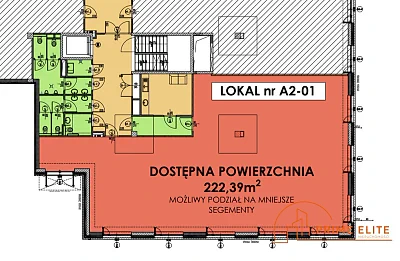 Przestronne biuro 233 m² do wynajęcia – Warszawa Praga-Południe, Wał Miedzeszyński - miniatura 3