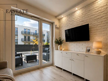 Nowoczesny 2-pokojowy apartament 40 m² z tarasem w Kobiałce, Warszawa - miniatura 4
