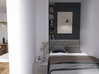 Dwupokojowe mieszkanie 32 m² z balkonem na Bemowie, Szeligowska - miniatura 3