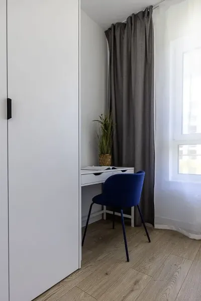 Wyposażone 2-pokojowe mieszkanie z balkonem przy Wólczańskiej w Łodzi - miniatura 3