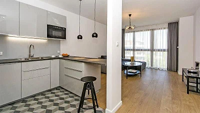 2-pokojowy apartament do wynajęcia, Gdańsk Wrzeszcz, Garnizon, parking - miniatura 2